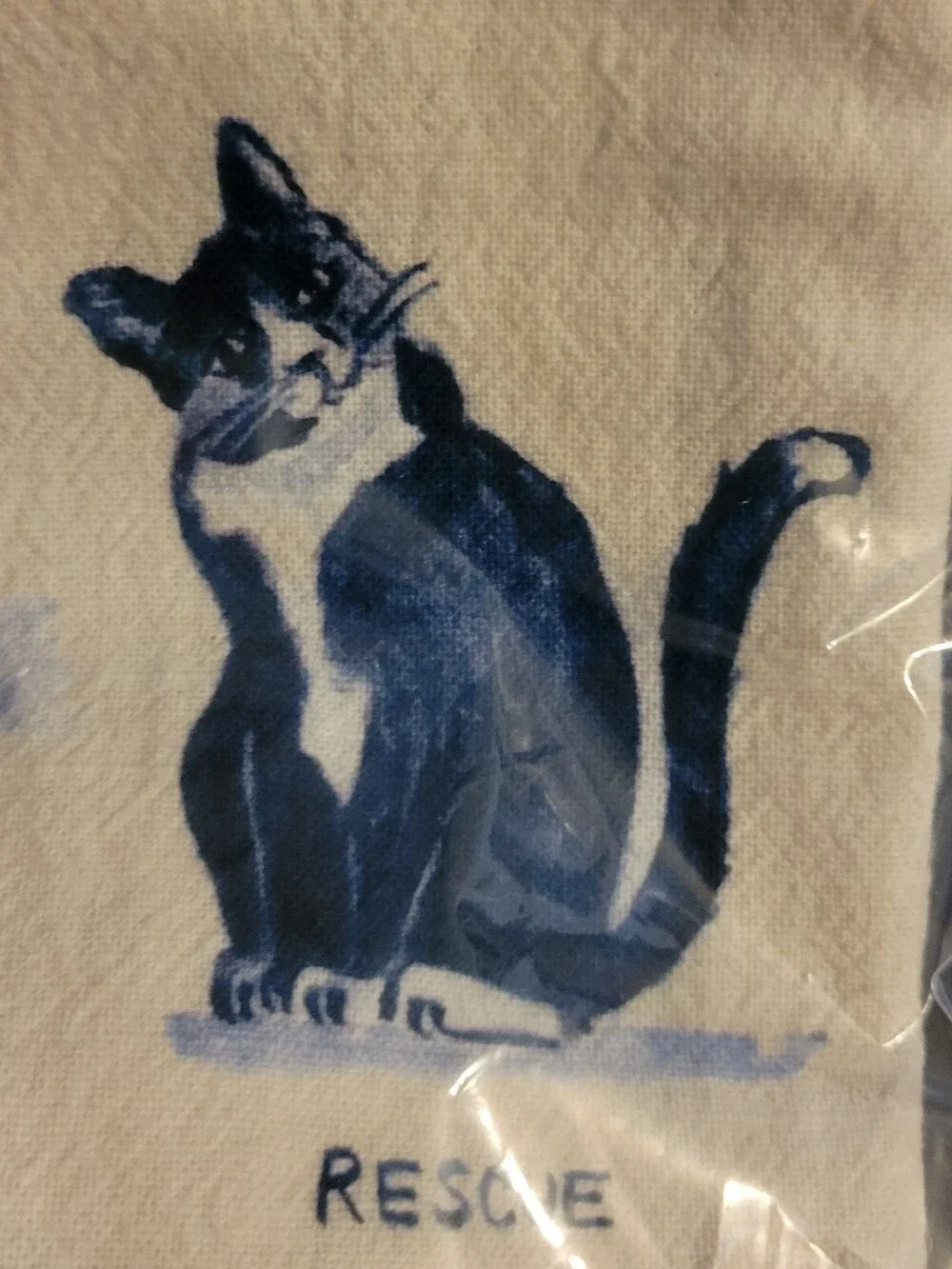 Molly Hatch for Anthropologoe CAT MOM Dish Kitchen Towel 100% Cotton NWT